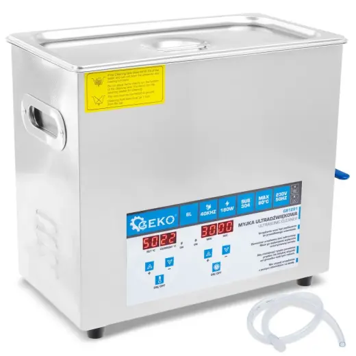 Ultrasonic Cleaner 180W 6L GEKO G81291