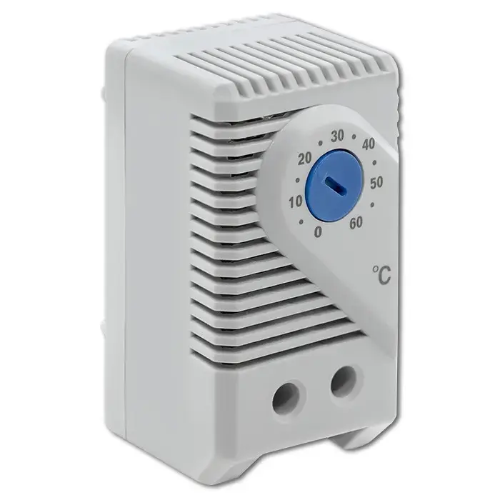 Qoltec Shut-off thermostat 10A | DIN 35