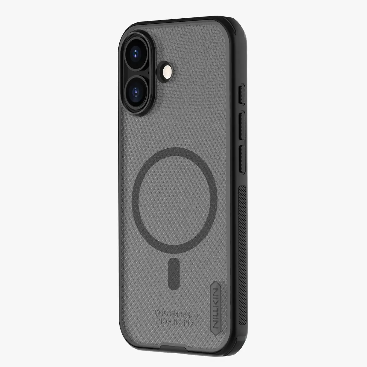 Nillkin Super Frosted PRO Magnetic Back Cover for Apple iPhone 17 Transparent Black
