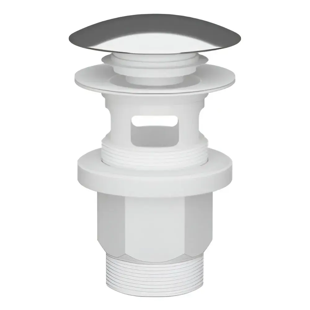 PLASTBRNO Sink drain 1 1/4" click-clack, chrome
