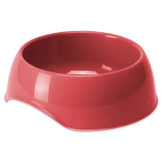 Bļoda dzīvniekiem, plastmasa - Dog Fantasy Plastic Bowl, red, 23.5cm, 1300ml