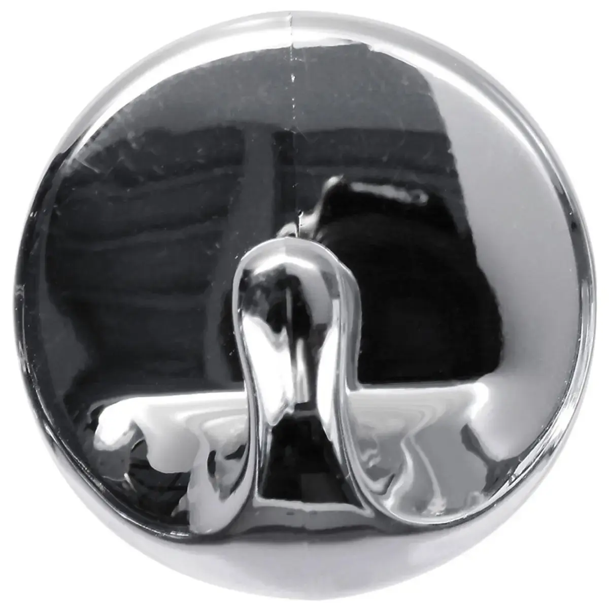 RIDDER Self-adhesive hook Jerry, chrome, ABS, 3 pcs