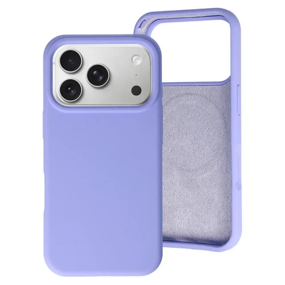MagColor Pure maciņš telefonam iPhone 17 Pro violets