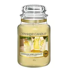 Homemade Herb Lemonade Candle - Scented candle