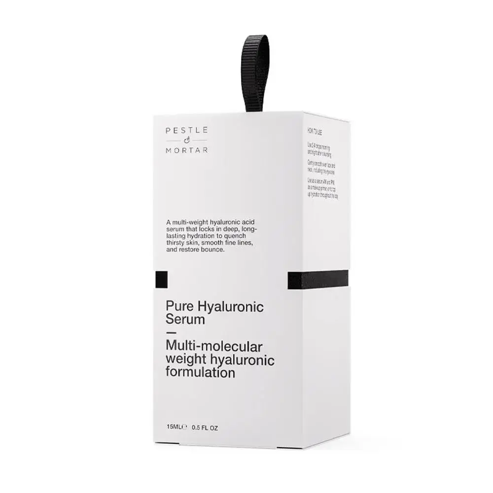 Pestle & Mortar Stocking Filler 1 - Pure Hyaluronic Serum in Clear