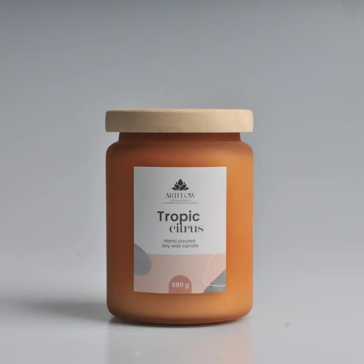 Aromātiskā svece TROPIC CITRUS 580gr, +|- 60h