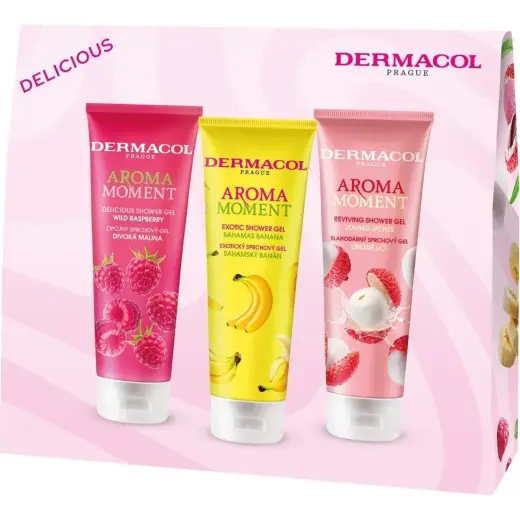 Dermacol, Set Regalo Bellezza, Aroma Moment Mix Fruchtgeschenkset (Set per La Cura Del Corpo)