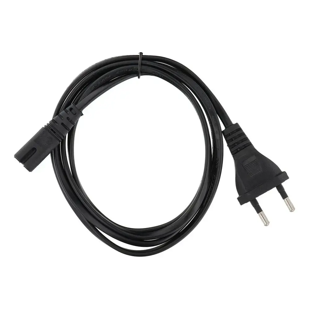 Power cable for radio (2pin) 1,5 m black 