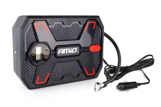 Car Air compressor with digital pressure gauge and LED light 12V Acomp-11