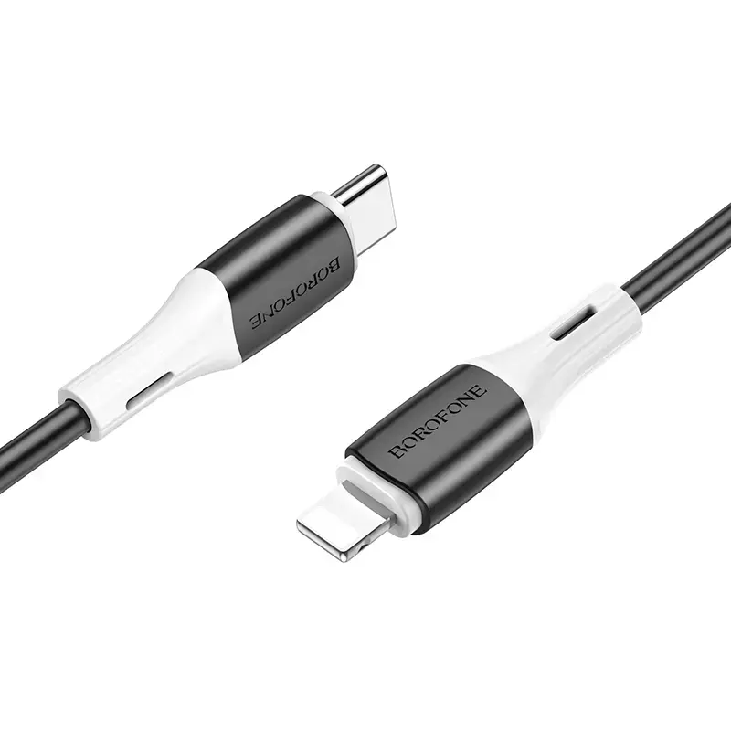 Borofone Cable BX79 - Type C to Lightning - PD 20W 1 metre black