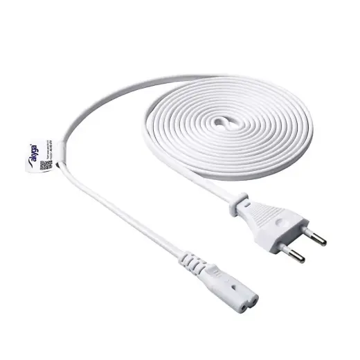 Akyga power cable for notebook AK-RD-07A Eight CCA CEE 7|16 | IEC C7 3 m white