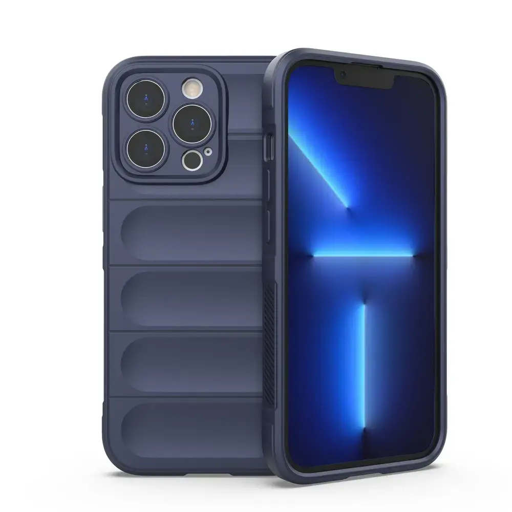 Magic Shield maciņš telefonam iPhone 13 Pro zils