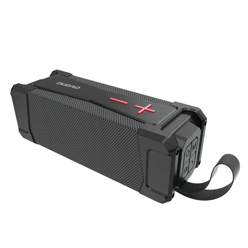 Dudao Waterproof IPX6 Wireless Bluetooth 5.0 Speaker 10W 4000mAh Black (Y1Pro-black)