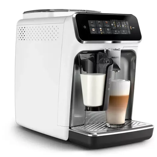 PHILIPS 3300 sērijas Super-automatic Espresso  kafijas automāts, balts